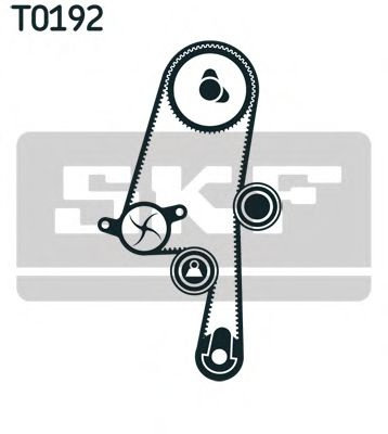 Set curea de distributie VOLVO C30 (2006 - 2012) SKF VKMA 06220 piesa NOUA