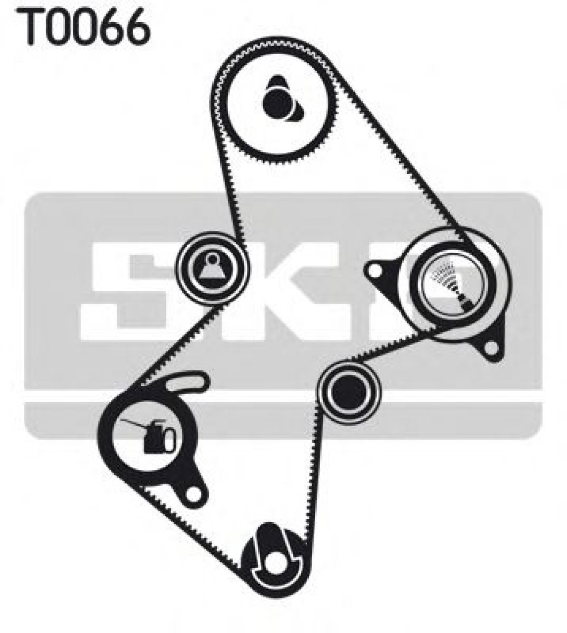 Set curea de distributie VOLVO S40 I (VS) (1995 - 2004) SKF VKMA 06111 piesa NOUA