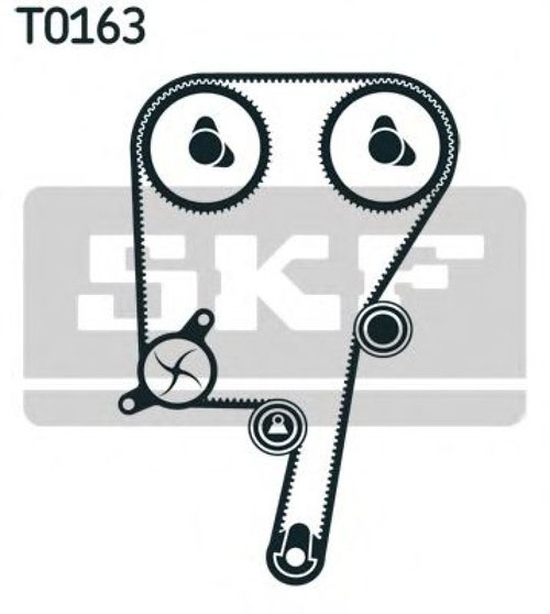 Set curea de distributie VOLVO V70 II (SW) (2000 - 2007) SKF VKMA 06604 piesa NOUA