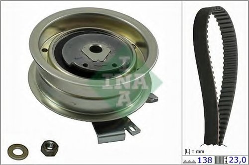 Set curea de distributie VW JETTA IV (162, 163) (2010 - 2016) INA 530 0171 10 piesa NOUA