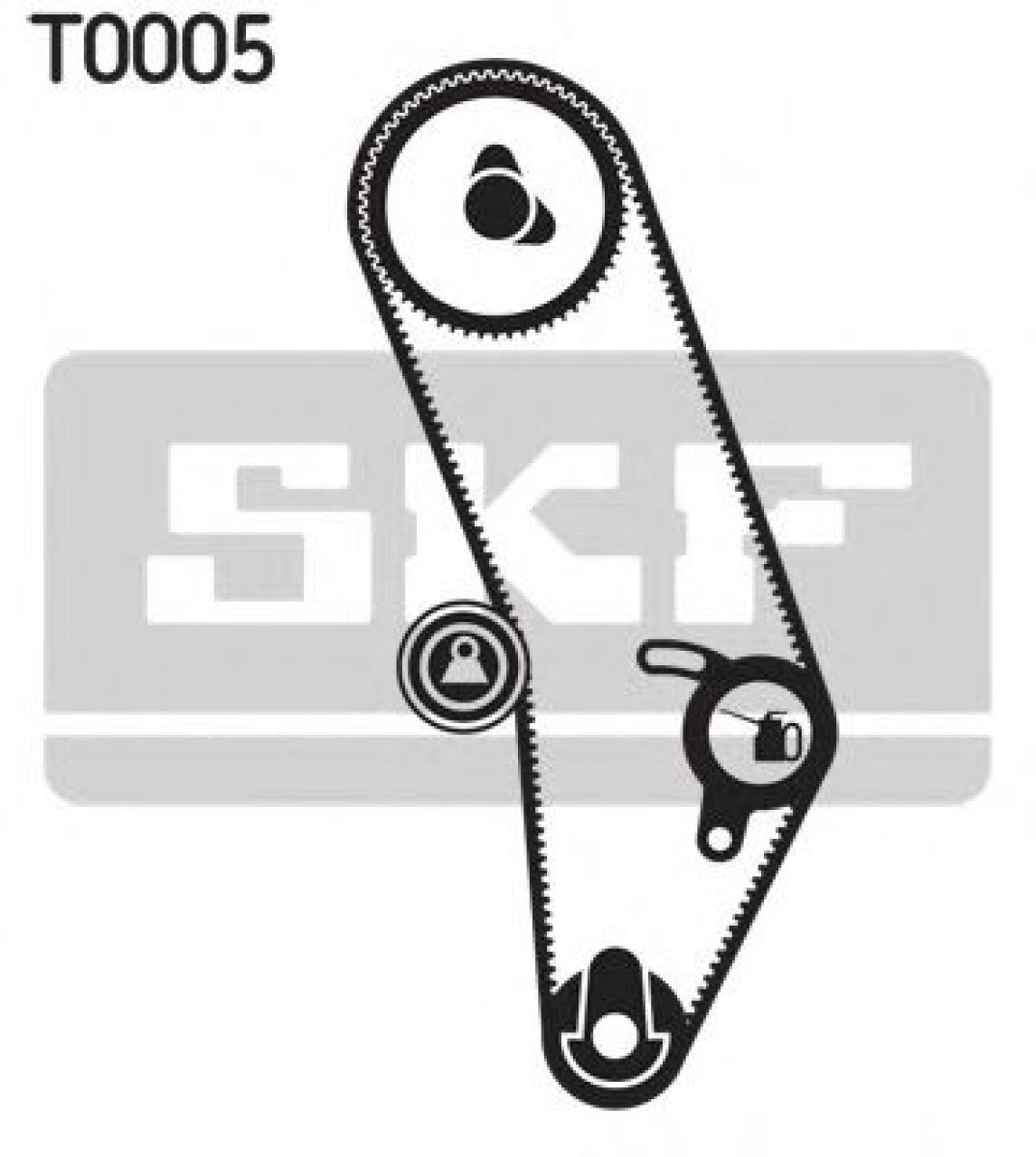 Set curea de distributie VW PASSAT (3A2, 35I) (1988 - 1997) SKF VKMA 01000 piesa NOUA