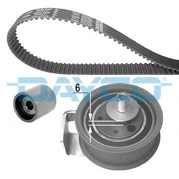 Set curea de distributie VW PASSAT (3B2) (1996 - 2001) DAYCO KTB404 piesa NOUA