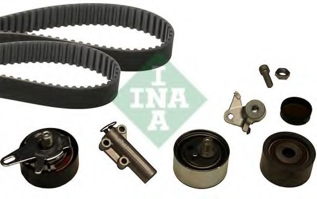 Set curea de distributie VW PASSAT Variant (3B6) (2000 - 2005) INA 530 0539 10 piesa NOUA