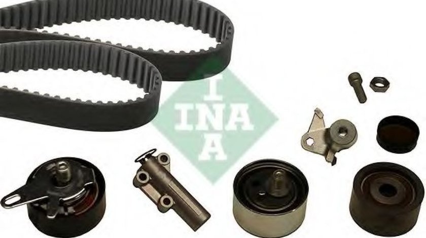 Set curea de distributie VW PASSAT Variant (3B6) (2000 - 2005) INA 530 0539 10 piesa NOUA