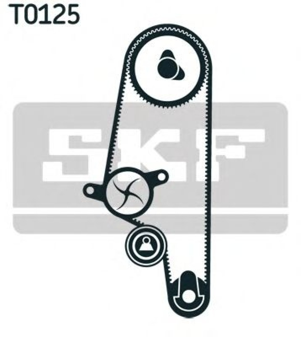 Set curea de distributie VW VENTO (1H2) (1991 - 1998) SKF VKMA 01106 piesa NOUA