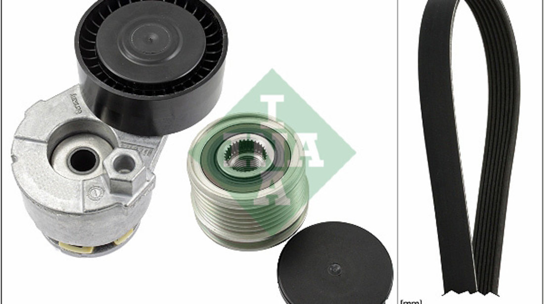 Set curea transmisie cu caneluri (529000920 INA) DACIA,MAHINDRA RENAULT,NISSAN,RENAULT