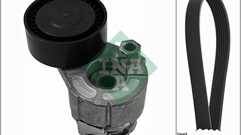 Set curea transmisie cu caneluri (529001510 INA) NISSAN,RENAULT