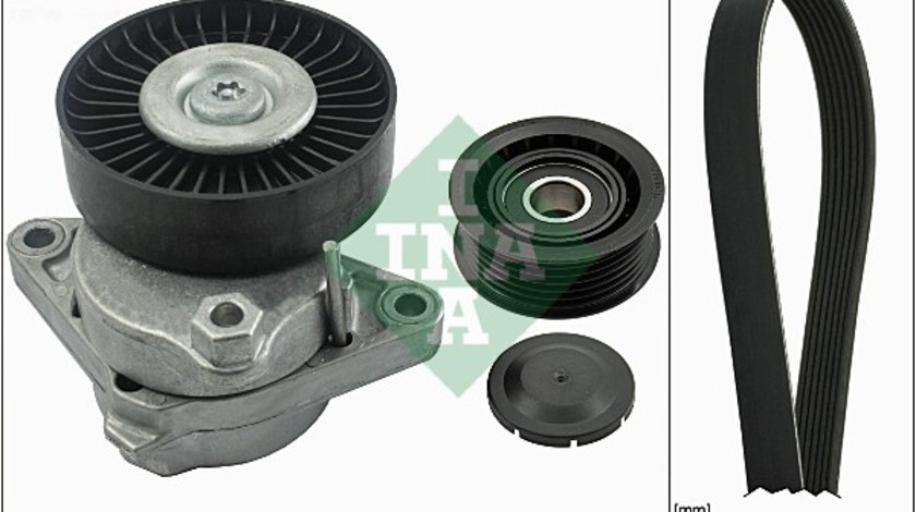 Set curea transmisie cu caneluri (529003510 INA) MERCEDES-BENZ