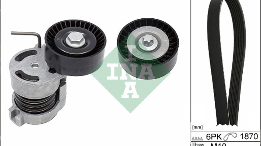 Set curea transmisie cu caneluri (529004410 INA) BMW