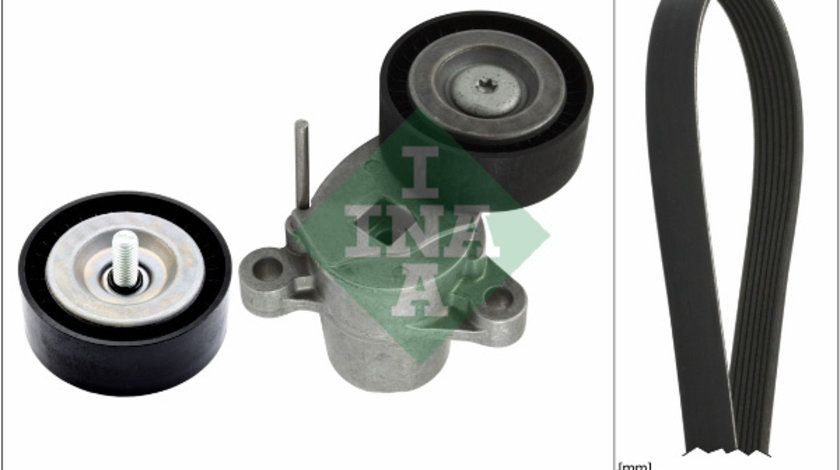 Set curea transmisie cu caneluri (529033810 INA) FORD,FORD AUSTRALIA