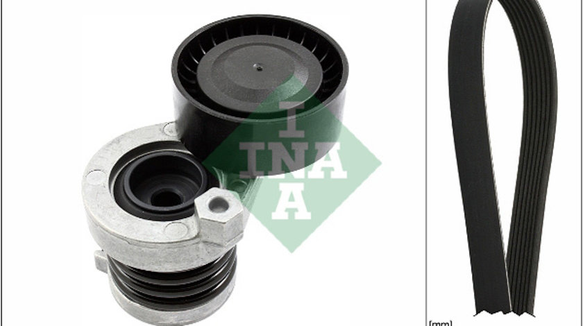 Set curea transmisie cu caneluri (529033910 INA) DACIA,MERCEDES-BENZ,NISSAN,RENAULT