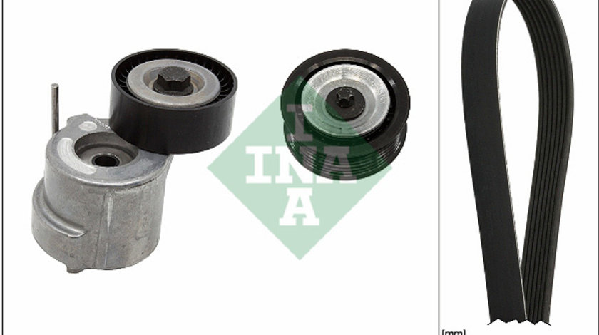 Set curea transmisie cu caneluri (529045910 INA) ALFA ROMEO,FIAT,JEEP,SUZUKI