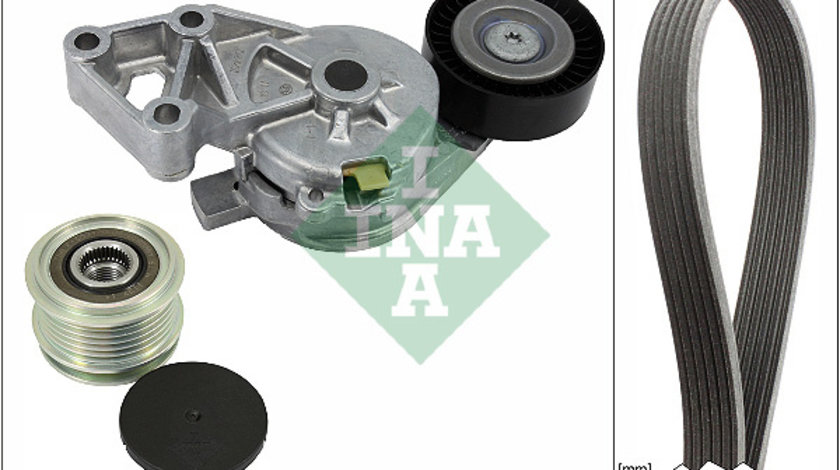 Set curea transmisie cu caneluri (529046520 INA) AUDI,FORD,SEAT,SKODA,VW