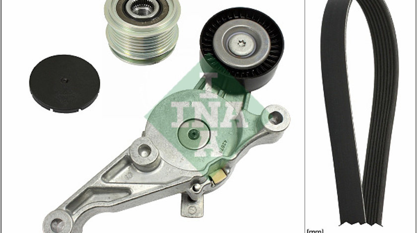 Set curea transmisie cu caneluri (529046920 INA) AUDI,FORD,SEAT,SKODA,VW