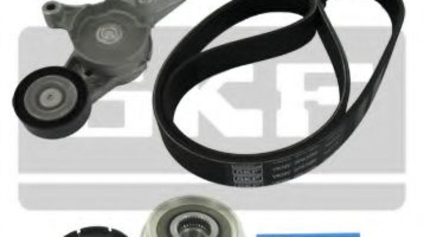 Set curea transmisie cu caneluri AUDI A3 Cabriolet (8P7) (2008 - 2013) SKF VKMAF 31054 piesa NOUA