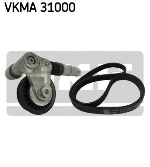 Set curea transmisie cu caneluri AUDI A4 (8D2, B5) (1994 - 2001) SKF VKMA 31000 piesa NOUA