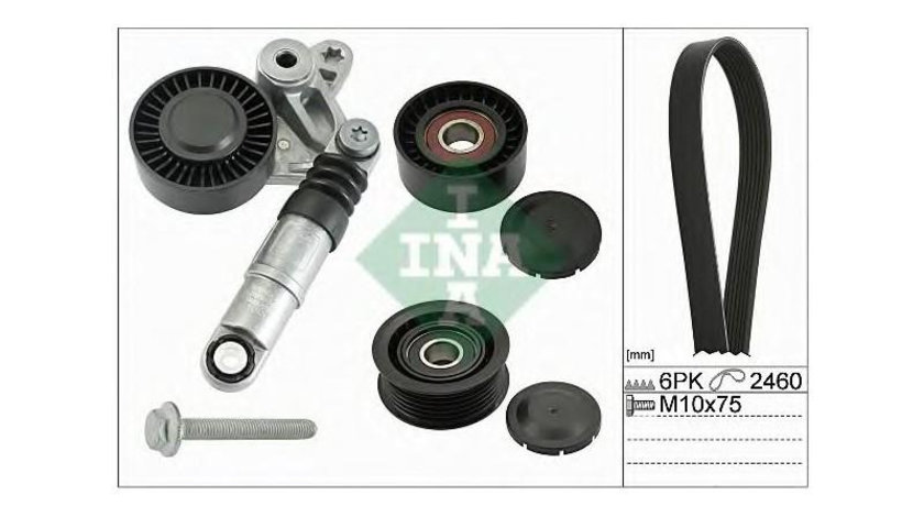 Set curea transmisie cu caneluri Audi AUDI A4 (8EC, B7) 2004-2008 #2 529007510