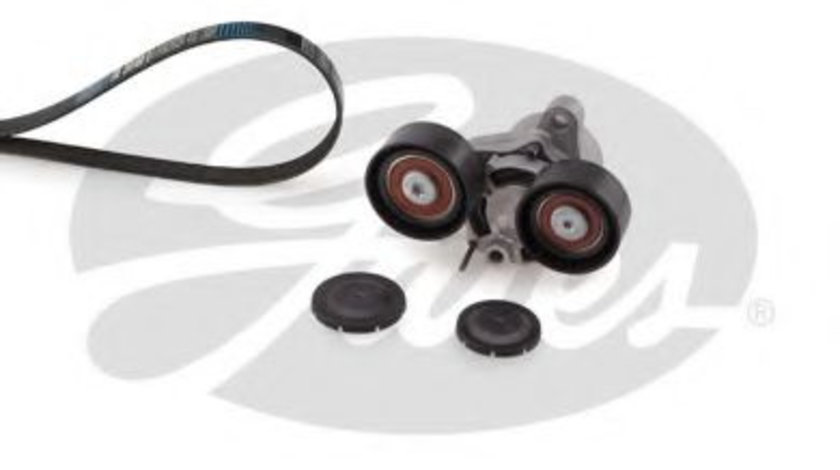 Set curea transmisie cu caneluri BMW Seria 3 Cabriolet (E93) (2006 - 2013) GATES K236PK1700 piesa NOUA