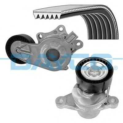 Set curea transmisie cu caneluri CITROEN BERLINGO caroserie (B9) (2008 - 2016) DAYCO KPV268 piesa NOUA
