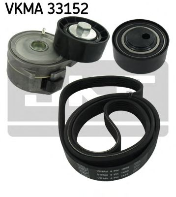 Set curea transmisie cu caneluri CITROEN BERLINGO (MF) (1996 - 2016) SKF VKMA 33152 piesa NOUA