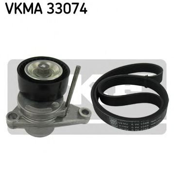 Set curea transmisie cu caneluri CITROEN C3 II (2009 - 2016) SKF VKMA 33074 piesa NOUA