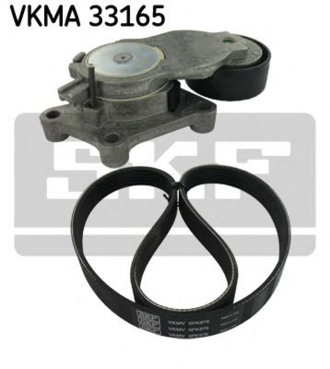 Set curea transmisie cu caneluri CITROEN C4 I (LC) (2004 - 2011) SKF VKMA 33165 piesa NOUA