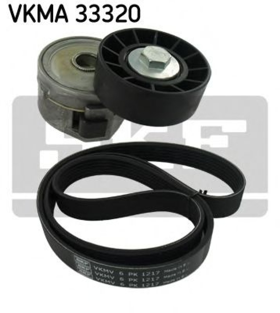 Set curea transmisie cu caneluri CITROEN C4 I (LC) (2004 - 2011) SKF VKMA 33320 piesa NOUA