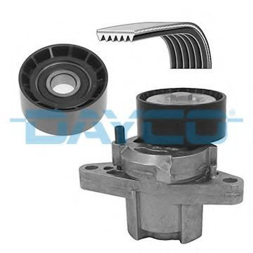 Set curea transmisie cu caneluri DACIA LOGAN MCV (KS) (2007 - 2016) DAYCO KPV197 piesa NOUA