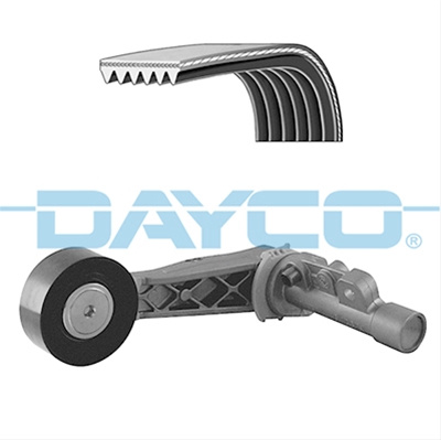Set Curea Transmisie Cu Caneluri Dayco Citroën KPV222