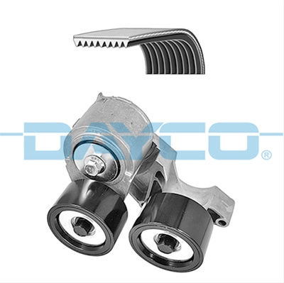 Set Curea Transmisie Cu Caneluri Dayco Daf KPV151HD