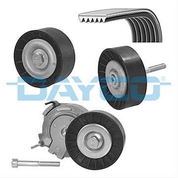 Set Curea Transmisie Cu Caneluri Dayco KPV021