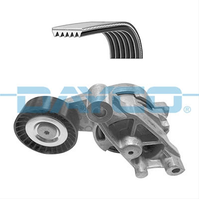 Set Curea Transmisie Cu Caneluri Dayco KPV252