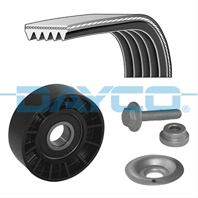 Set Curea Transmisie Cu Caneluri Dayco KPV266