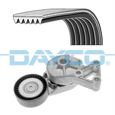 Set Curea Transmisie Cu Caneluri Dayco KPV269