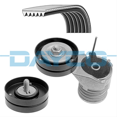 Set Curea Transmisie Cu Caneluri Dayco KPV330