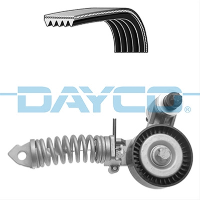 Set Curea Transmisie Cu Caneluri Dayco KPV392