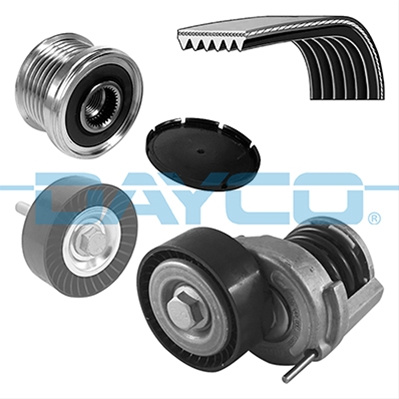 Set Curea Transmisie Cu Caneluri Dayco KPV497