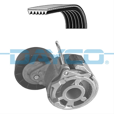 Set Curea Transmisie Cu Caneluri Dayco Peugeot KPV549
