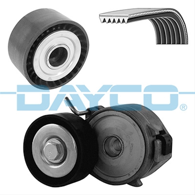 Set Curea Transmisie Cu Caneluri Dayco Peugeot KPV242