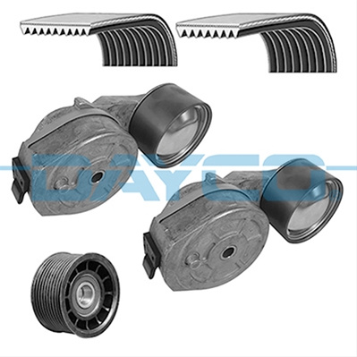 Set Curea Transmisie Cu Caneluri Dayco Renault Trucks KPV049HD