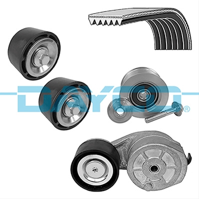 Set Curea Transmisie Cu Caneluri Dayco Scania KPV113HD