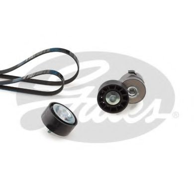Set curea transmisie cu caneluri FIAT DUCATO bus (244) (2002 - 2016) GATES K047PK1078 piesa NOUA