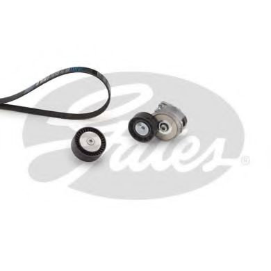 Set curea transmisie cu caneluri FIAT SEDICI (FY) (2006 - 2016) GATES K116PK1053 piesa NOUA