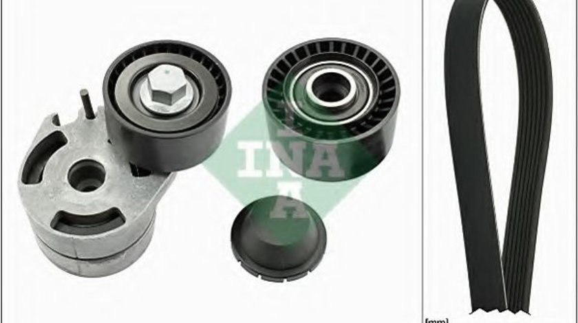 Set curea transmisie cu caneluri FORD FIESTA V (JH, JD) (2001 - 2010) INA 529 0012 10 piesa NOUA