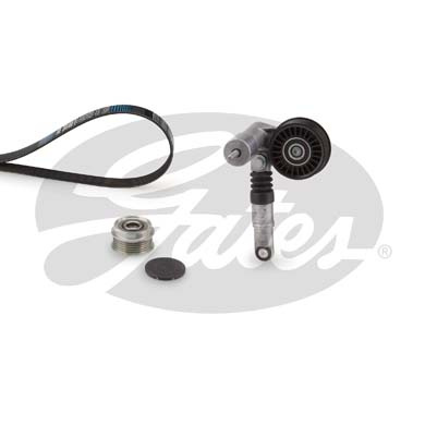 Set curea transmisie cu caneluri (K045PK1435 GAT) AUDI,SKODA,VW