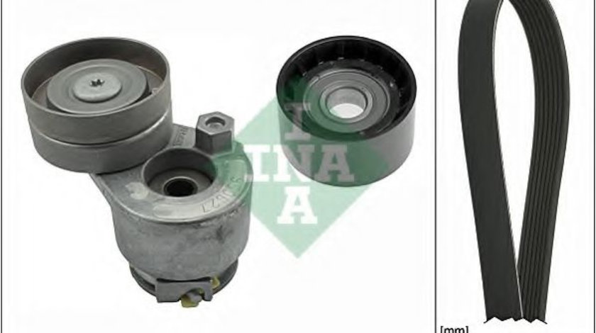 Set curea transmisie cu caneluri MITSUBISHI CARISMA (DA) (1995 - 2006) INA 529 0124 10 piesa NOUA