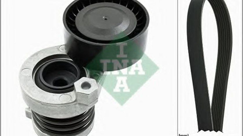 Set curea transmisie cu caneluri NISSAN QASHQAI (J11) (2013 - 2016) INA 529 0117 10 piesa NOUA