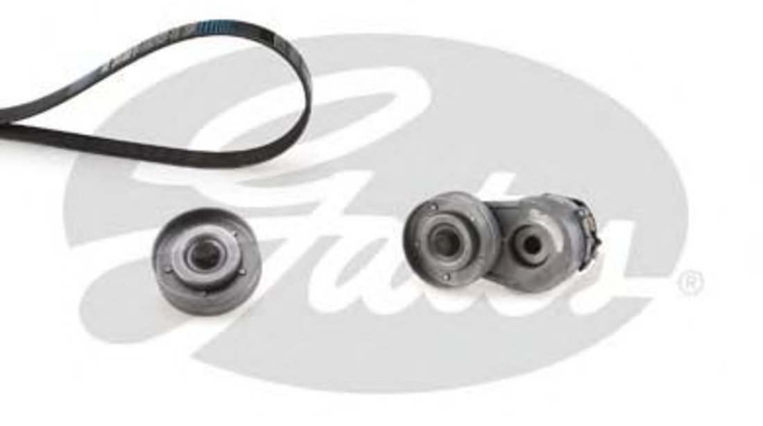 Set curea transmisie cu caneluri OPEL ASTRA G Combi (F35) (1998 - 2009) GATES K046PK1605 piesa NOUA