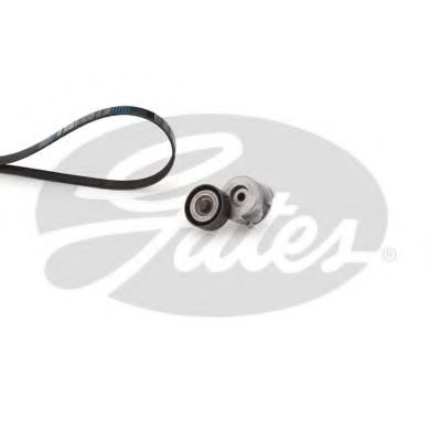Set curea transmisie cu caneluri OPEL ASTRA H (L48) (2004 - 2016) GATES K026PK1183 piesa NOUA