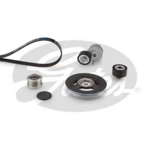 Set curea transmisie cu caneluri PEUGEOT 206 SW (2E/K) (2002 - 2016) GATES K276PK1708 piesa NOUA